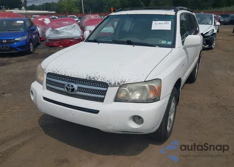 2006 Toyota Highlander Hybrid Limited V6 z USA, uszkodzony, nr VIN JTEEW21A760014571
